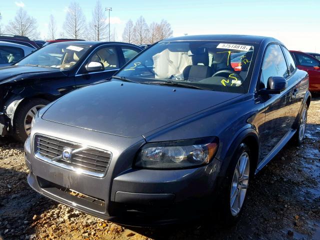 YV1MK672592131278 - 2009 VOLVO C30 T5 GRAY photo 2