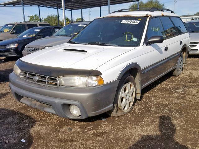 4S3BG6857X6624506 - 1999 SUBARU LEGACY OUT WHITE photo 2