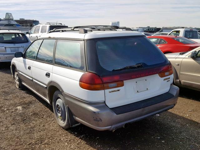 4S3BG6857X6624506 - 1999 SUBARU LEGACY OUT WHITE photo 3