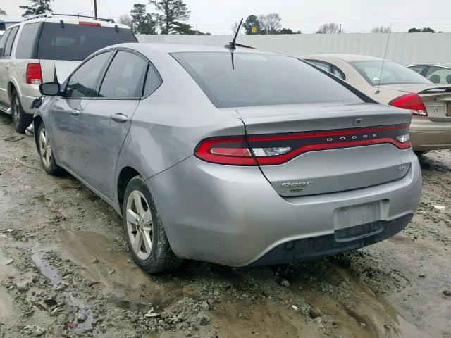 1C3CDFBB9FD278324 - 2015 DODGE DART SXT GRAY photo 3