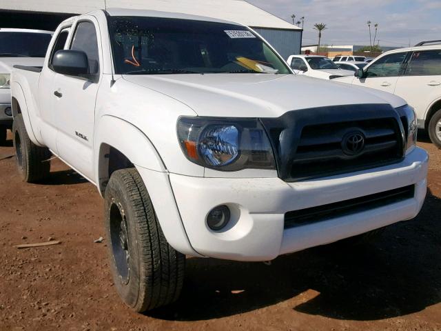 5TETU62N86Z207807 - 2006 TOYOTA TACOMA PRE WHITE photo 1