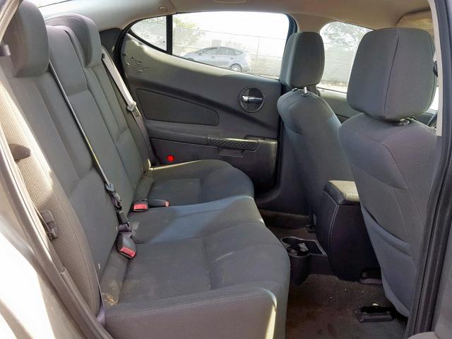 2G2WP542351297909 - 2005 PONTIAC GRAND PRIX ნაცრისფერი ფოტო 6