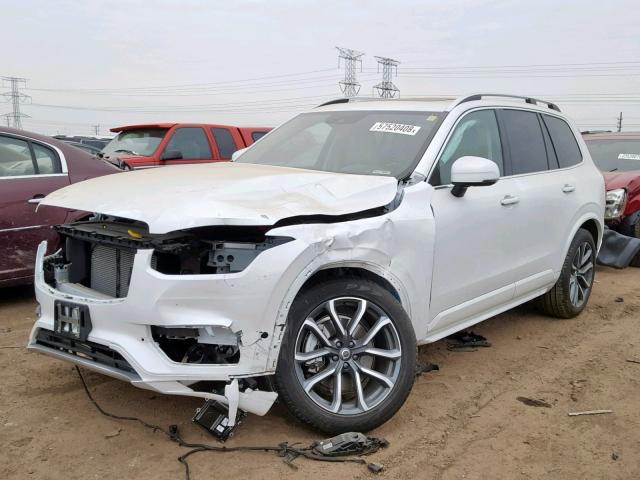 YV4102PK1J1349717 - 2018 VOLVO XC90 T5 WHITE photo 2