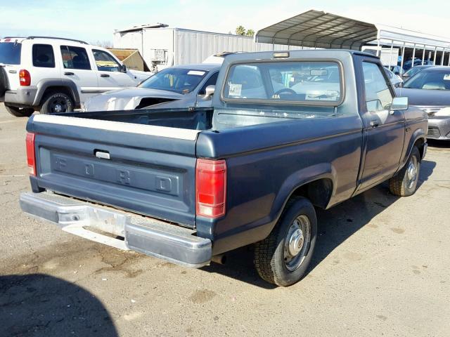 1FTCR10A4KUC63413 - 1989 FORD RANGER GREEN photo 4