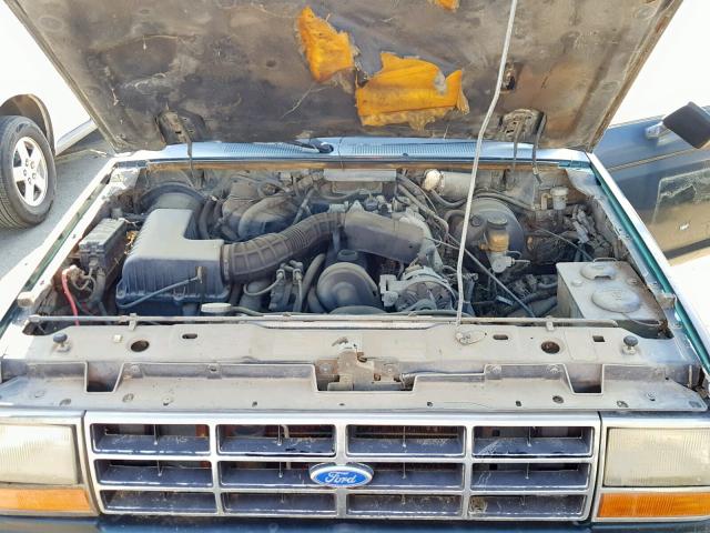 1FTCR10A4KUC63413 - 1989 FORD RANGER GREEN photo 7