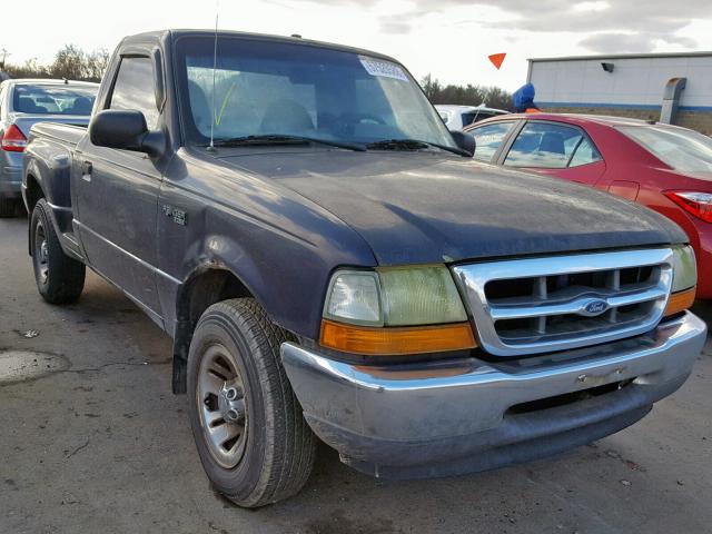 1FTYR10C0XPB24232 - 1999 FORD RANGER BLUE photo 1