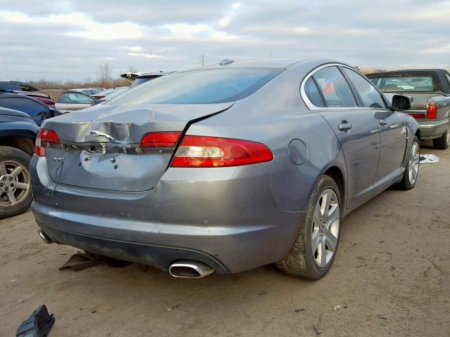 SAJWA05B49HR08274 - 2009 JAGUAR XF LUXURY GRAY photo 4