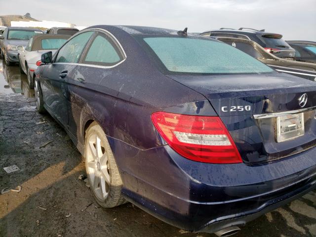 WDDGJ4HBXDF967569 - 2013 MERCEDES-BENZ C 250  photo 3