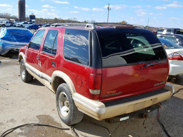 1GNCS13W1S2232246 - 1995 CHEVROLET BLAZER  photo 3