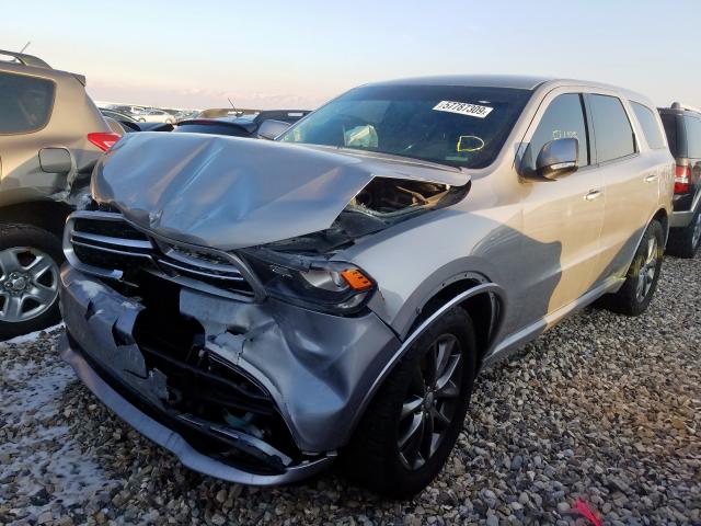 1C4RDJDG1HC814287 - 2017 DODGE DURANGO GT  photo 2