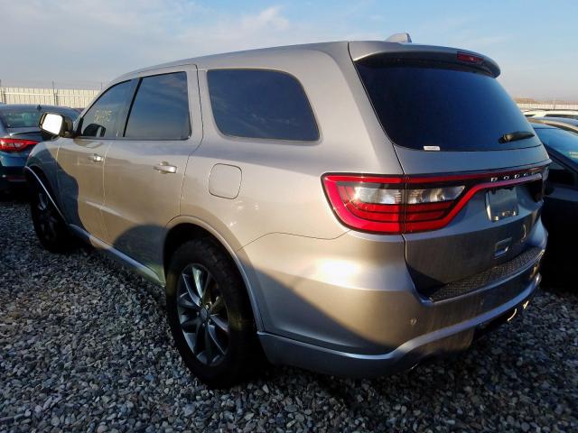 1C4RDJDG1HC814287 - 2017 DODGE DURANGO GT  photo 3