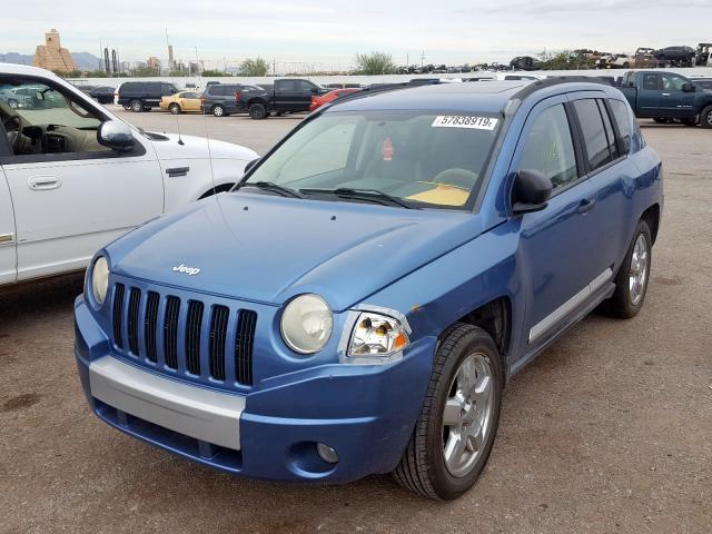 1J8FF57W37D142628 - 2007 JEEP COMPASS LIMITED  photo 2