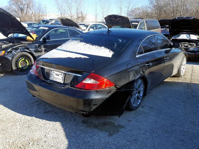 WDDDJ72X78A120990 - 2008 MERCEDES-BENZ CLS 550  photo 4