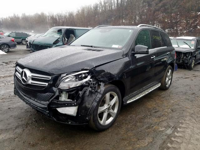 4JGDA5HB9JB018659 - 2018 MERCEDES-BENZ GLE 350 4MATIC  photo 2