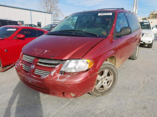 2D4GP44L16R628575 - 2006 DODGE GRAND CARAVAN SXT  photo 2