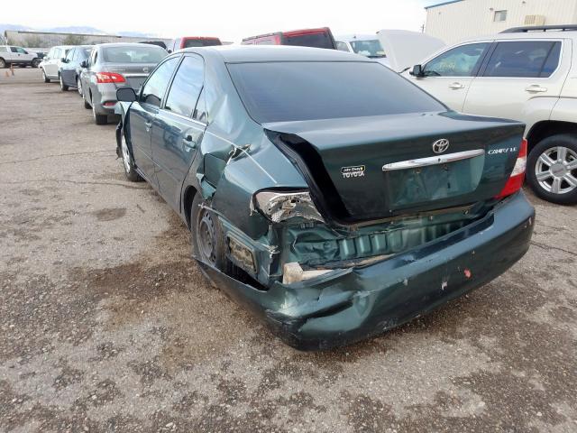 4T1BE32K62U631207 - 2002 TOYOTA CAMRY LE  photo 3