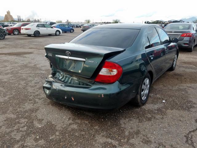 4T1BE32K62U631207 - 2002 TOYOTA CAMRY LE  photo 4