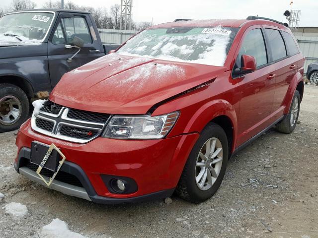 3C4PDCBB9ET180558 - 2014 DODGE JOURNEY SXT  photo 2