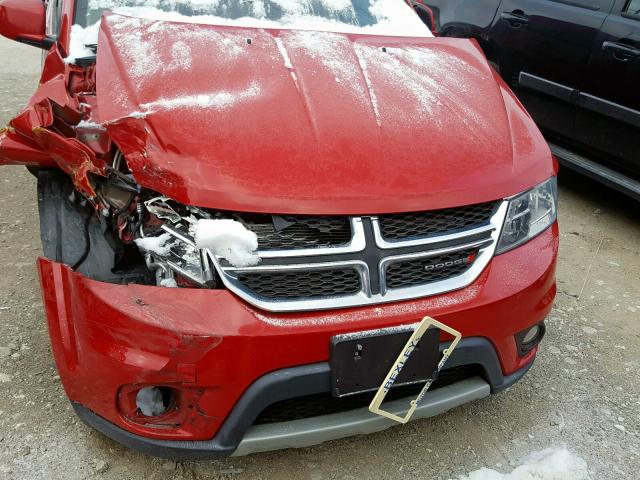 3C4PDCBB9ET180558 - 2014 DODGE JOURNEY SXT  photo 7