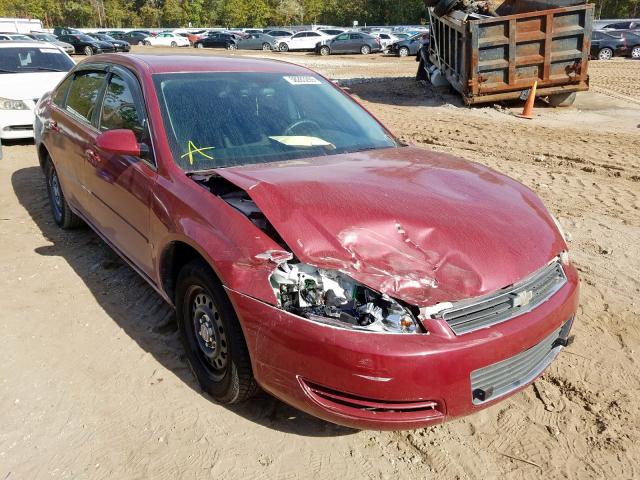 2G1WS55R579333781 - 2007 CHEVROLET IMPALA POL RED photo 1