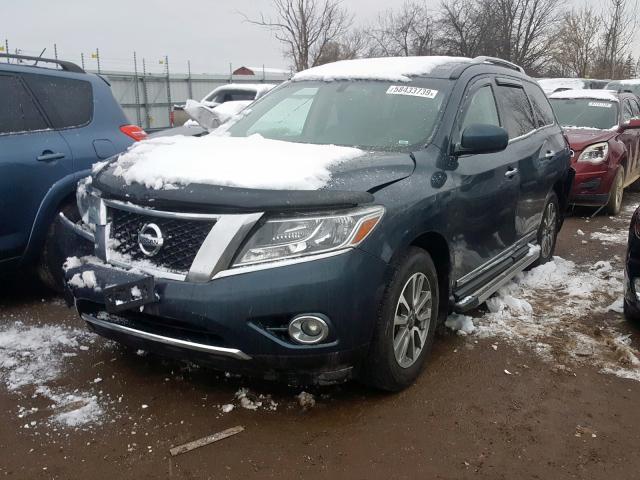 5N1AR2MN3DC668256 - 2013 NISSAN PATHFINDER S  photo 2