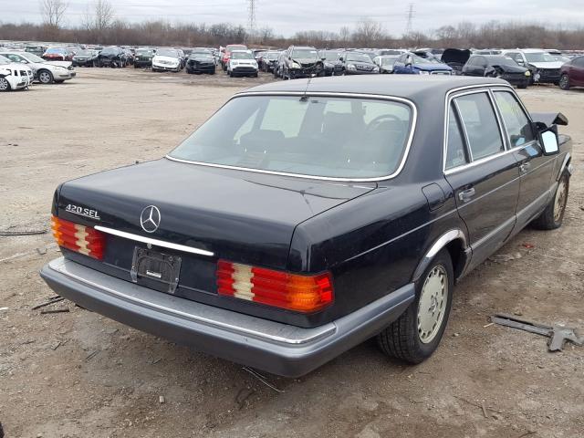 WDBCA35E3MA581167 - 1991 MERCEDES-BENZ 420 SEL  photo 4