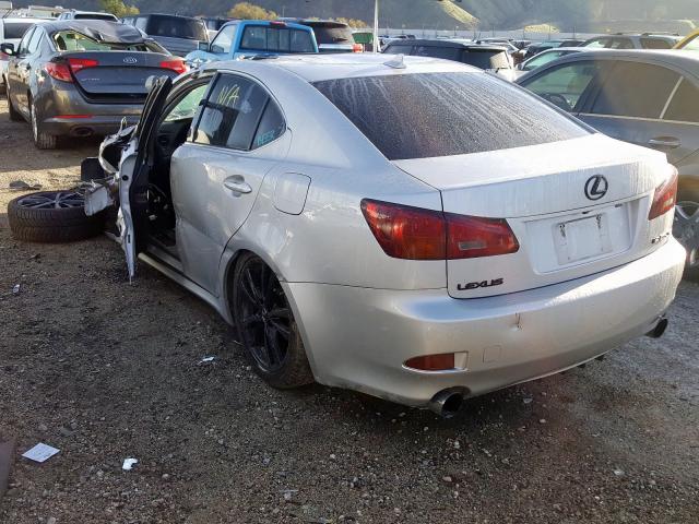 JTHBK262575027438 - 2007 LEXUS IS 250  photo 3