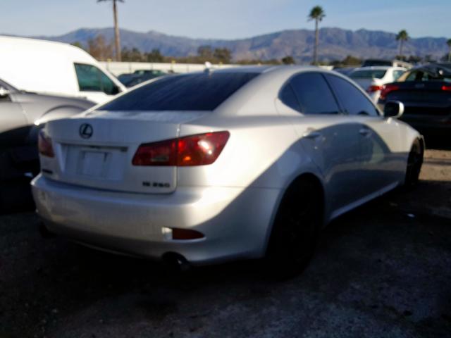 JTHBK262575027438 - 2007 LEXUS IS 250  photo 4