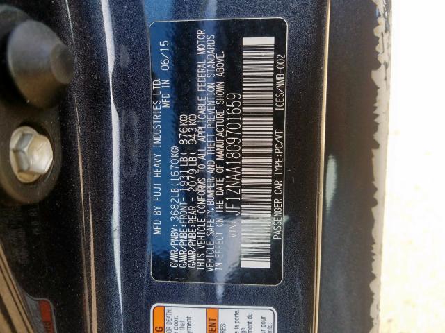 JF1ZNAA18G9701659 - 2016 TOYOTA SCION FR-S  photo 10