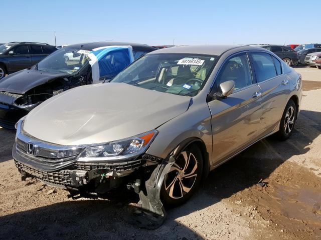 1HGCR2F34HA087246 - 2017 HONDA ACCORD LX  photo 2