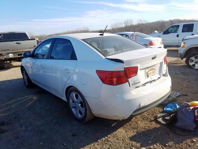 KNAFU4A27A5058016 - 2010 KIA FORTE EX  photo 3