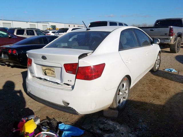 KNAFU4A27A5058016 - 2010 KIA FORTE EX  photo 4