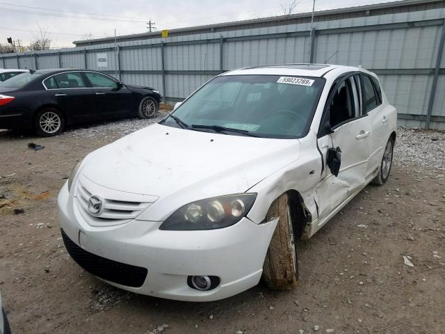 JM1BK143661409250 - 2006 MAZDA 3 HATCHBACK  photo 2