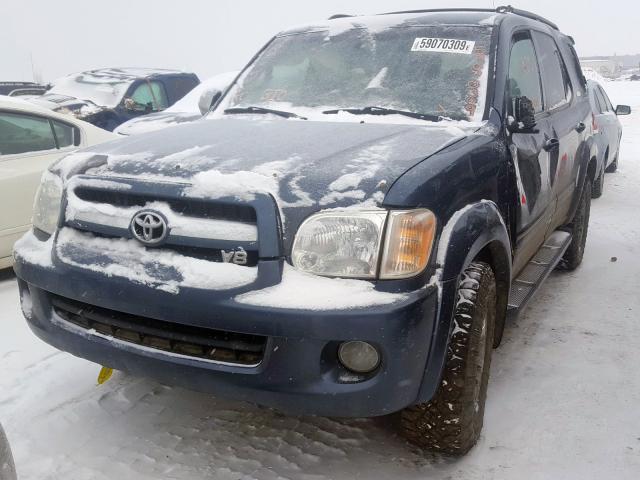5TDBT48A77S289633 - 2007 TOYOTA SEQUOIA LIMITED  photo 2
