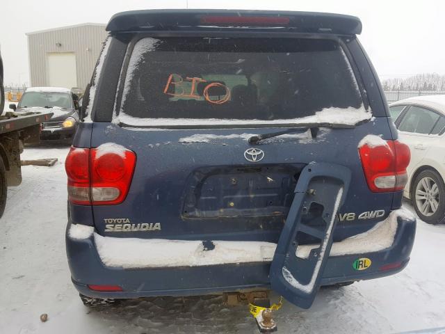 5TDBT48A77S289633 - 2007 TOYOTA SEQUOIA LIMITED  photo 9