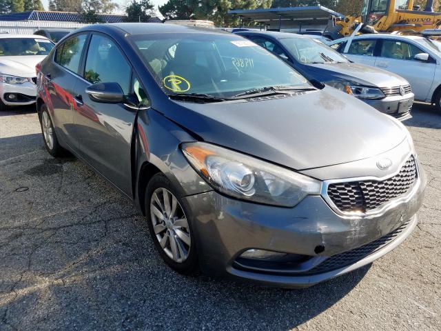 KNAFX4A8XE5050106 - 2014 KIA FORTE EX  photo 1