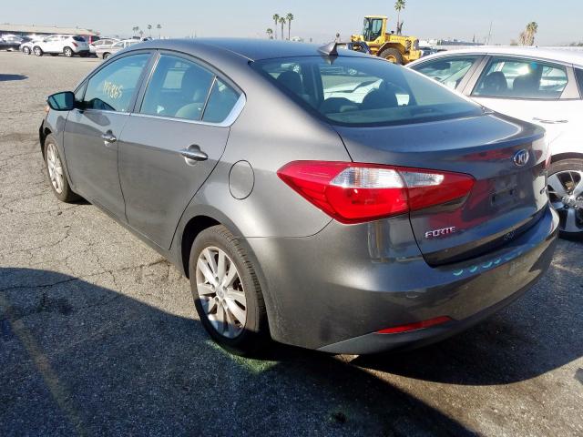 KNAFX4A8XE5050106 - 2014 KIA FORTE EX  photo 3