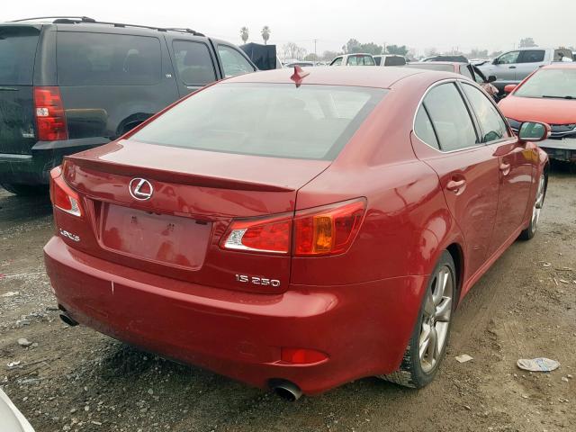 JTHBK262395105265 - 2009 LEXUS IS 250  photo 4