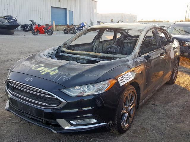 3FA6P0G71HR377981 - 2017 FORD FUSION S  photo 2