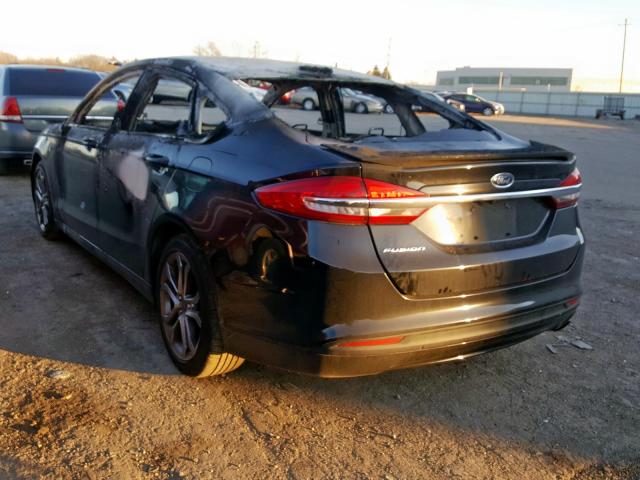 3FA6P0G71HR377981 - 2017 FORD FUSION S  photo 3