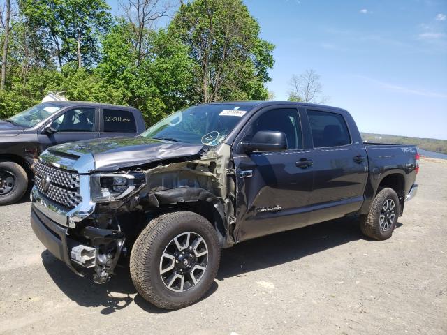 5TFEY5F1XKX246883 - 2019 TOYOTA TUNDRA CREWMAX SR5  photo 2