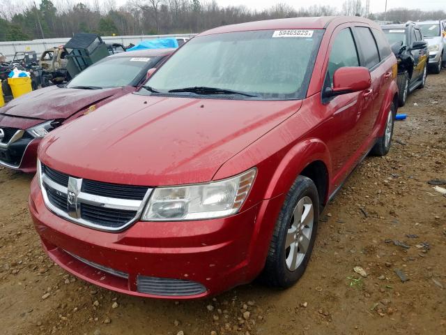 3D4GG57V09T245134 - 2009 DODGE JOURNEY SXT  photo 2