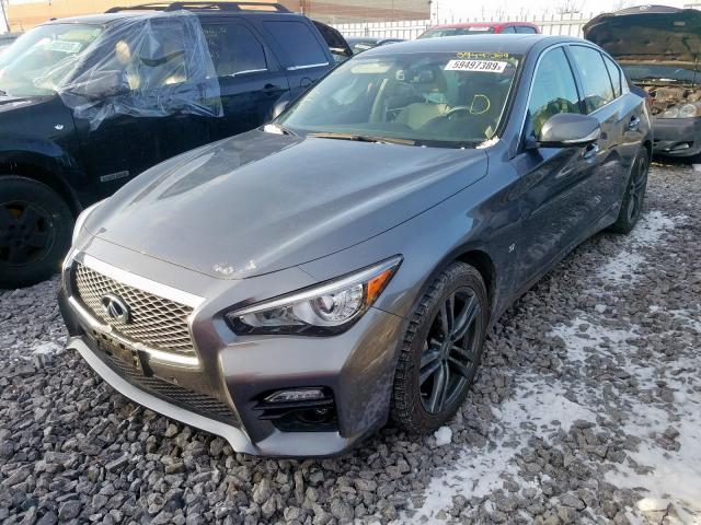 JN1BV7AR2FM404809 - 2015 INFINITI Q50 BASE  photo 2