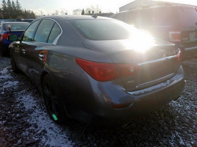 JN1BV7AR2FM404809 - 2015 INFINITI Q50 BASE  photo 3