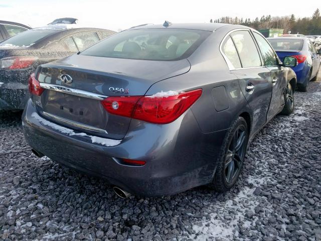 JN1BV7AR2FM404809 - 2015 INFINITI Q50 BASE  photo 4