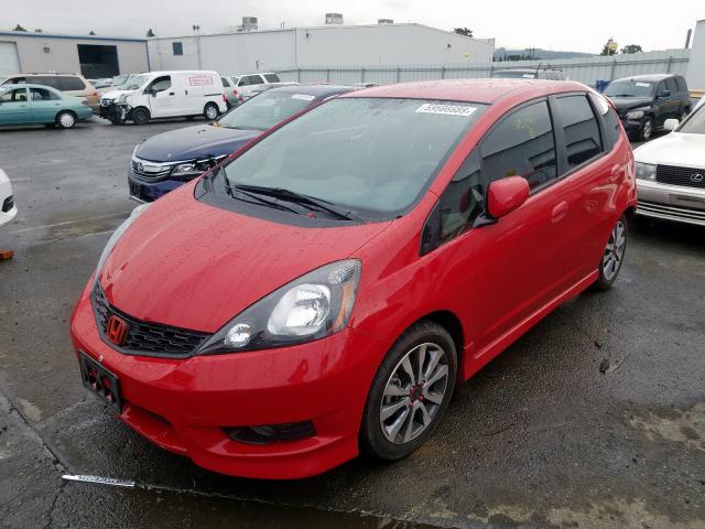 JHMGE8H52DC064722 - 2013 HONDA FIT SPORT  photo 2