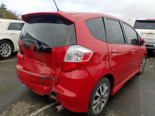 JHMGE8H52DC064722 - 2013 HONDA FIT SPORT  photo 4