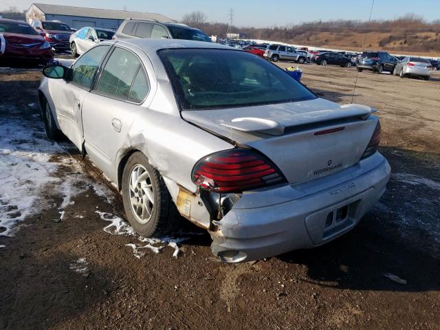 1G2NF52E74M626173 - 2004 PONTIAC GRAND AM SE1  photo 3