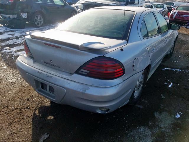 1G2NF52E74M626173 - 2004 PONTIAC GRAND AM SE1  photo 4