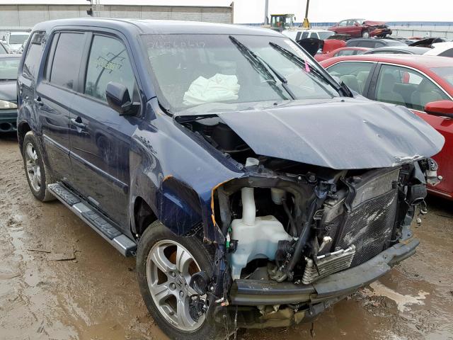 5FNYF4H71EB046990 - 2014 HONDA PILOT EXLN  photo 1